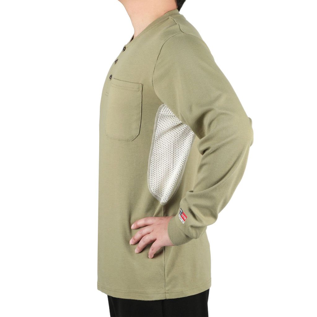 Buttonless/Button Pullover T-Shirts/Breathable Vented Design