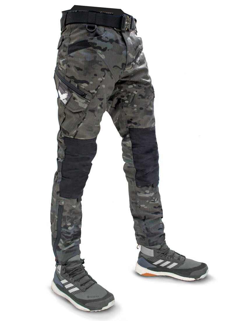 Men's Casual Multi Pockets Tactical Outdoor Pants, Men's Work Pants For Hiking Outdoor