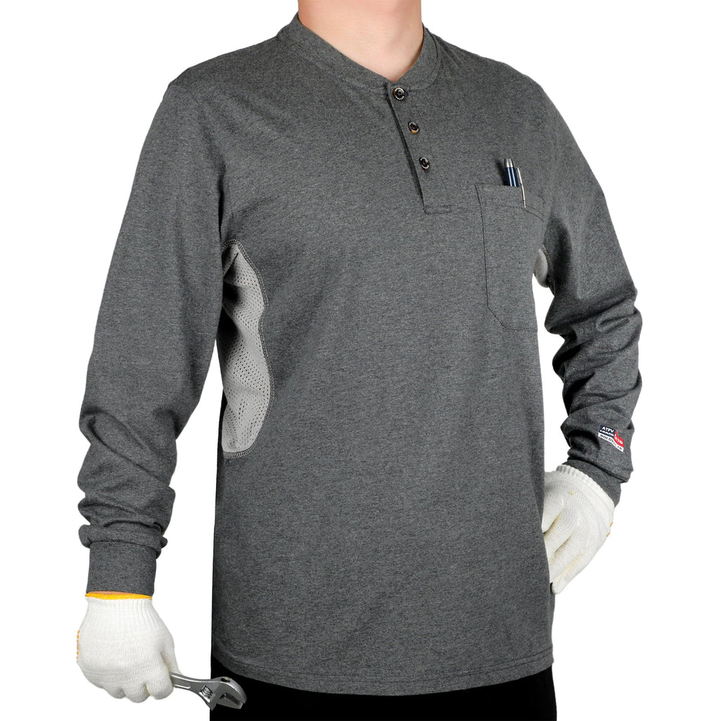 Buttonless/Button Pullover T-Shirts/Breathable Vented Design