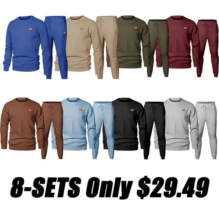 Men's 2 Piece Sweatsuits Outfits Casual
