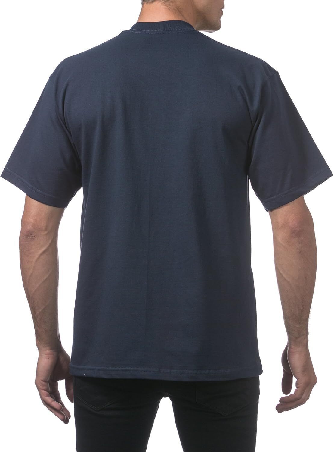Men's Heavyweight Cotton Short Sleeve Crew Neck T-Shirt