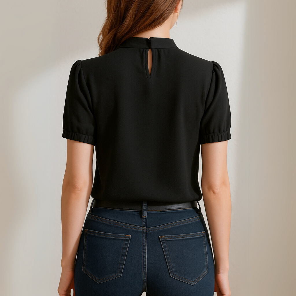 Gioconda - Blusa Nera Elegante