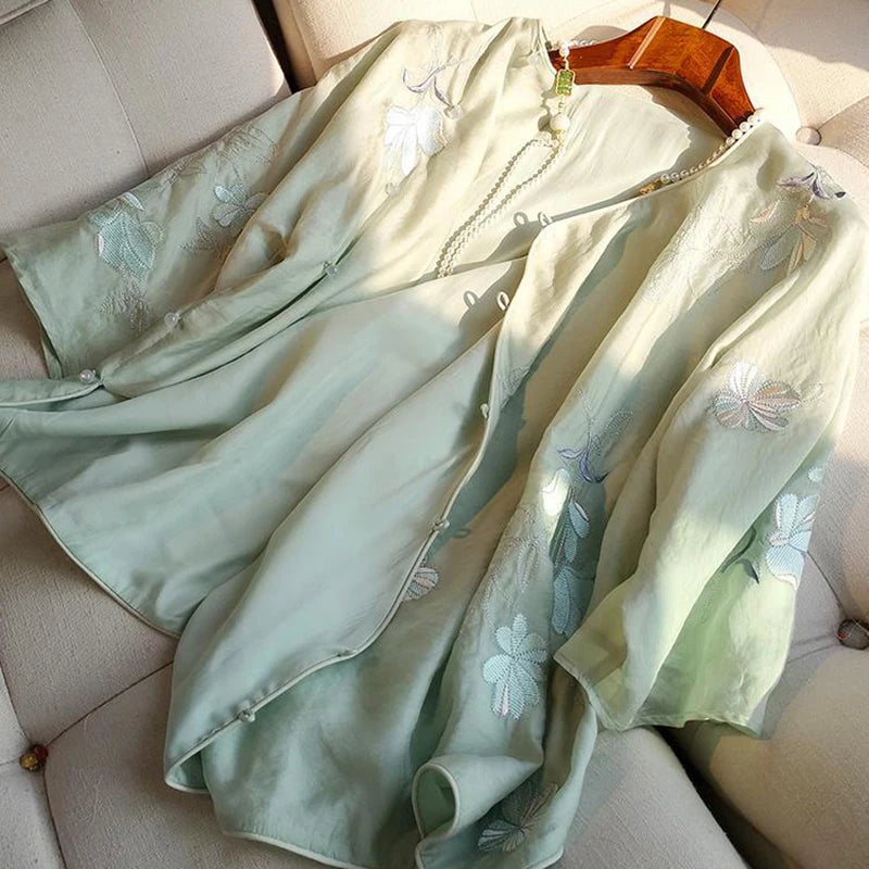 Bella - Blusa Ricamata Chic