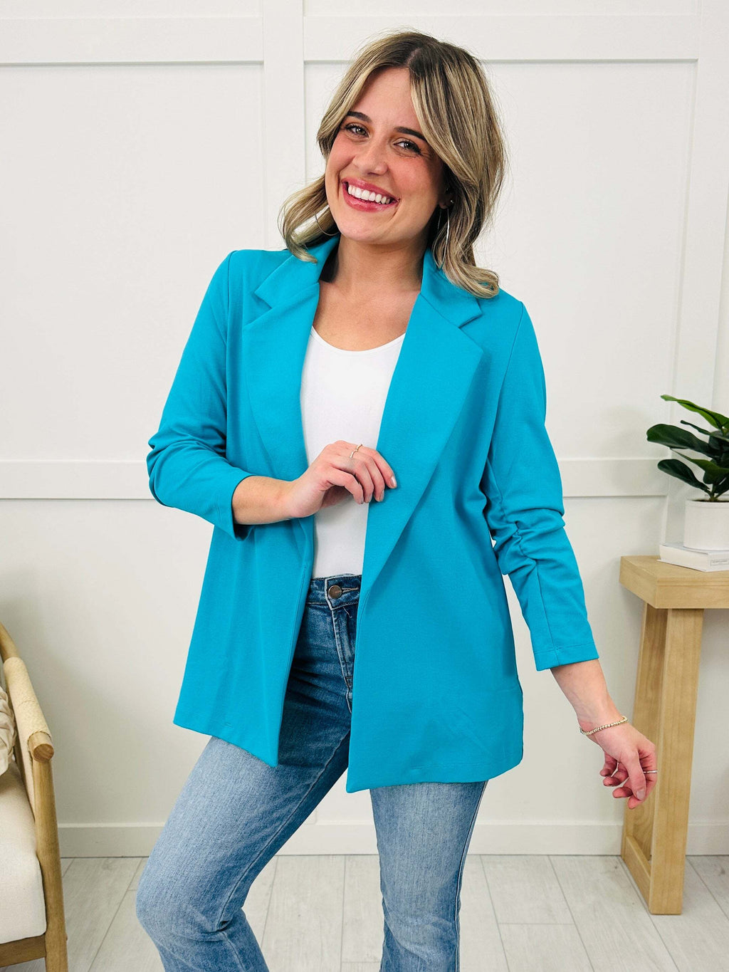 🔥2025 Hot Sale Boss Lady Magic Blazer- Multiple Colors!