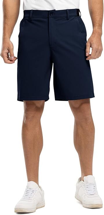 Men's Golf Work Shorts Stretch Waistband Dry Fit