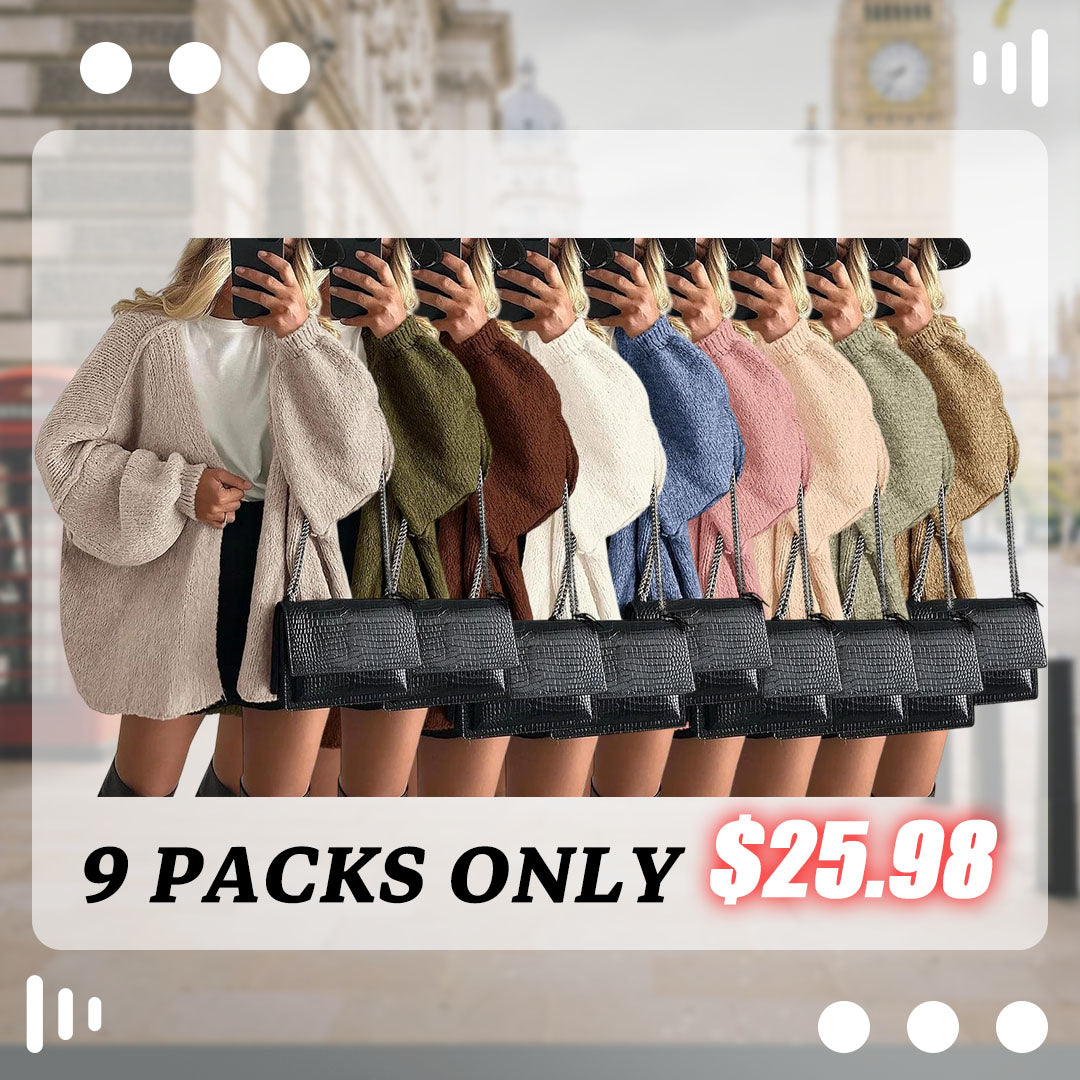 Women's Oversized Cardigan Sweater Fall Long Lantern Sleeve Knit Open Front Lightweight Sweater Knitwear Tops