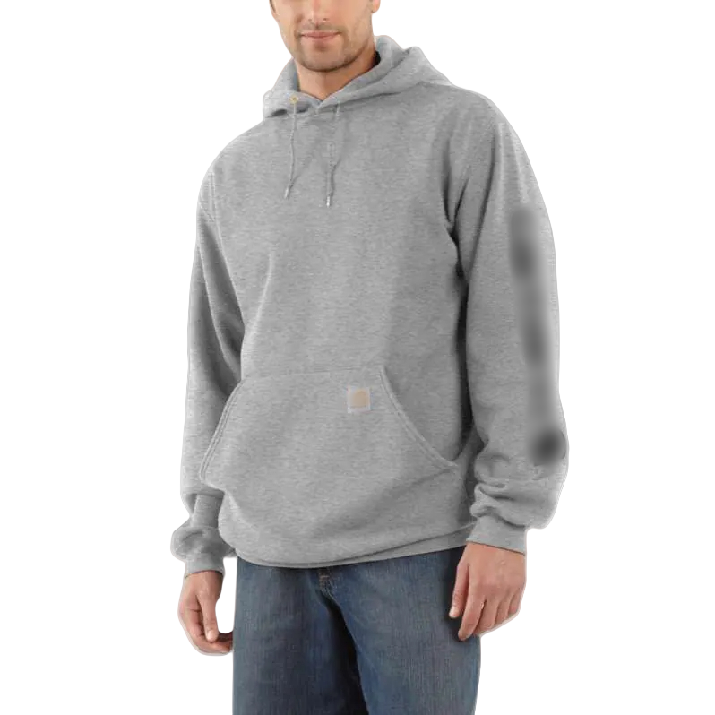 🔥Last Day Promotion!Men's Midweight Signature Sleeve Logo Hooded Sweatshirt