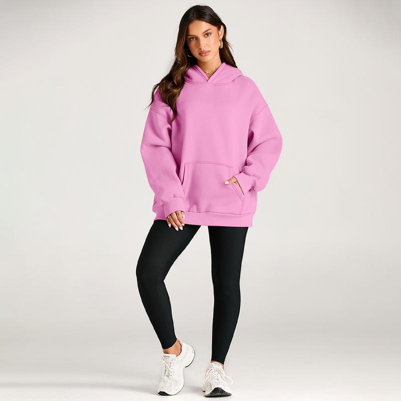 Womens Oversized Hoodies Fleece Sweatshirts Long Sleeve Sweaters Pullover Fall Clothes with Pocket Springtok