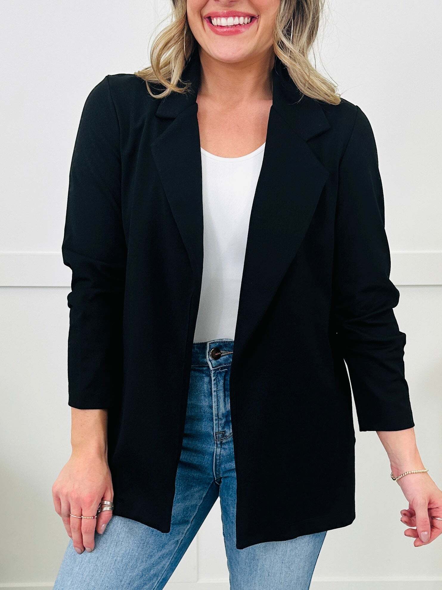 🔥2025 Hot Sale Boss Lady Magic Blazer- Multiple Colors!