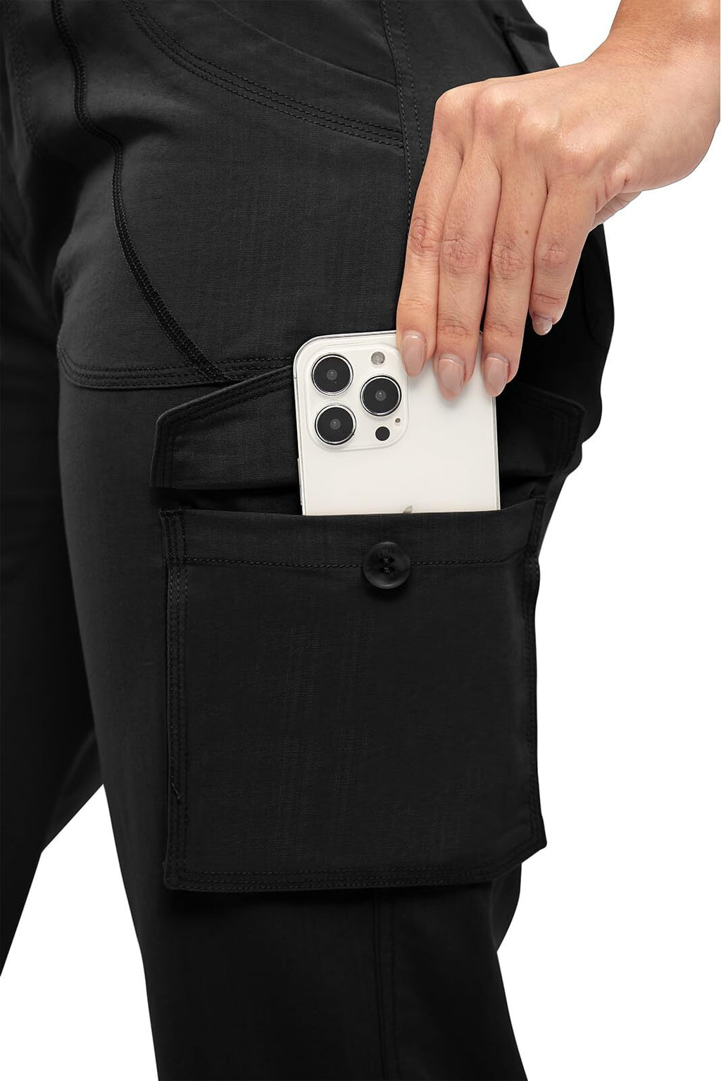 🔥Last day promotion!Women’s Loose Fit Lightweight Capri Cargo Pants – Casual 3/4 Trousers with 6 Pockets