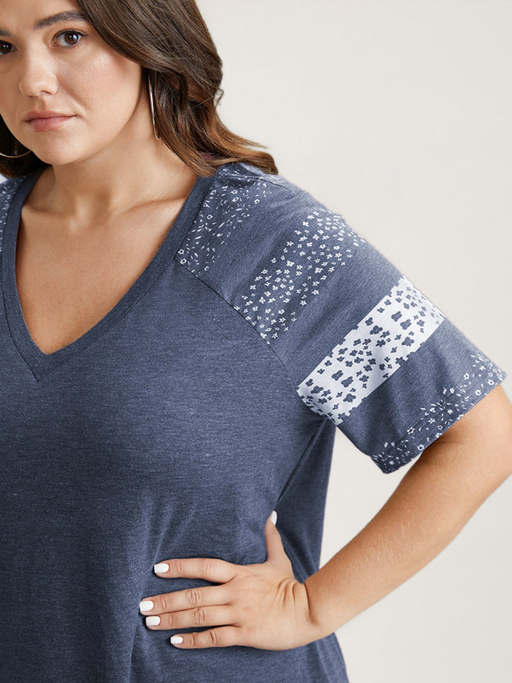 13-pack of Loose-fitting cotton sport T-Shirts with a Variety of Colorblock Prints