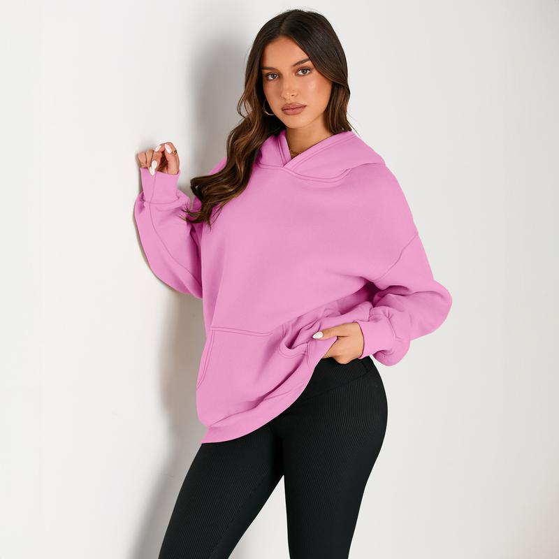 Womens Oversized Hoodies Fleece Sweatshirts Long Sleeve Sweaters Pullover Fall Clothes with Pocket Springtok
